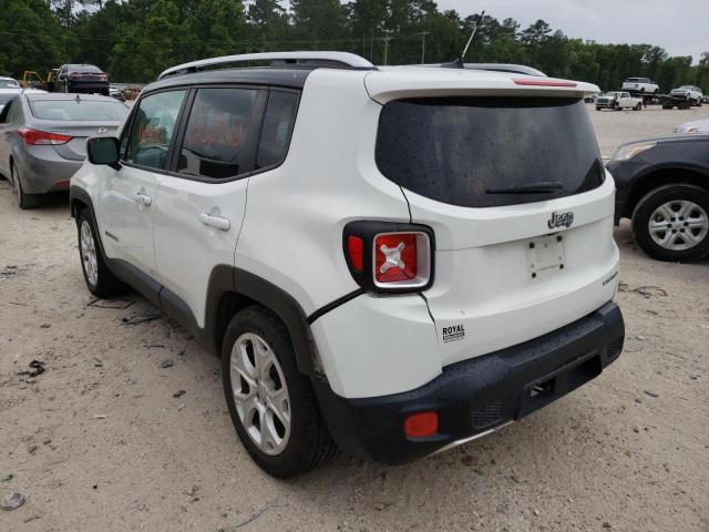 Photo 3 from auction – 2016 JEEP RENEGADE L with VIN ZACCJADT1GPC61405