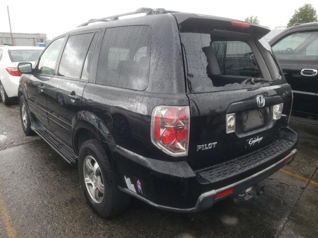 Photo 3 from auction – 2007 HONDA PILOT EXL with VIN 5FNYF28557B025260