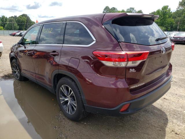 Photo 3 from auction – 2019 TOYOTA HIGHLANDER with VIN 5TDZARFH3KS053541
