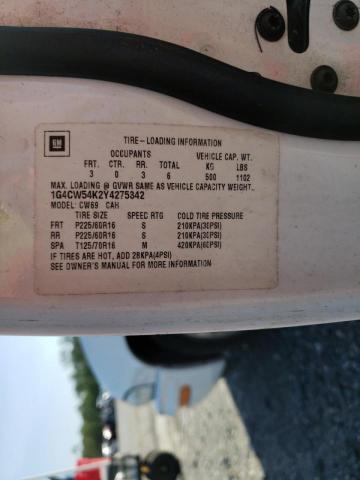 Photo 10 from auction – 2000 BUICK PARK AVENU with VIN 1G4CW54K2Y4275342