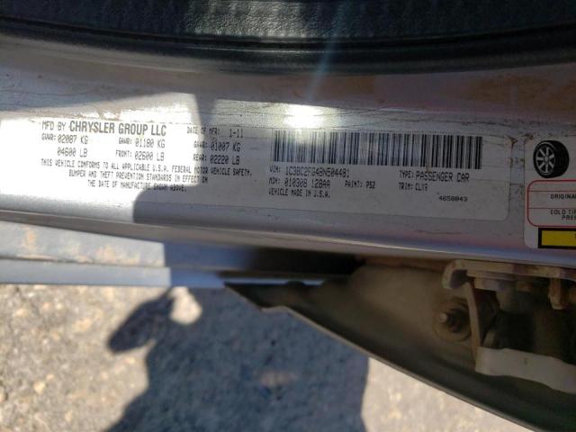 Photo 10 from auction – 2011 CHRYSLER 200 LIMITE with VIN 1C3BC2FG4BN504481