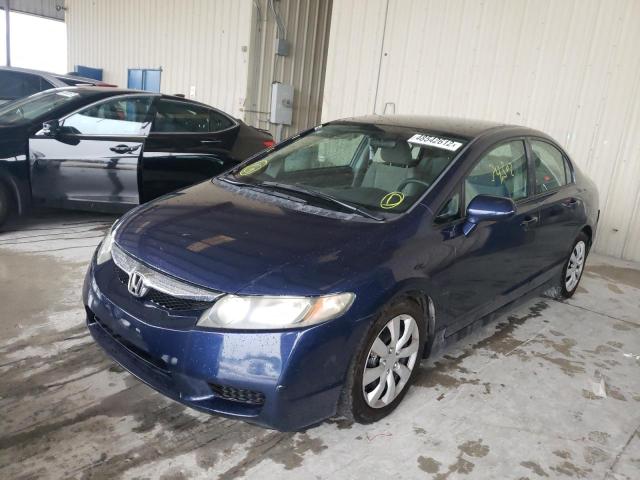 Photo 2 from auction – 2011 HONDA CIVIC LX with VIN 2HGFA1F51BH550114