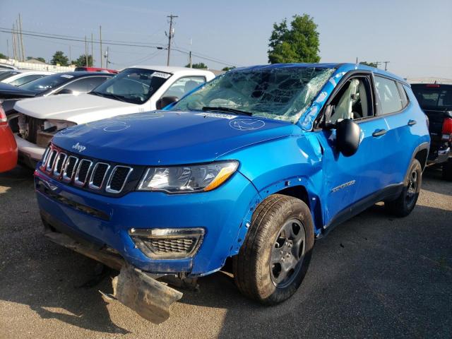 Photo 2 from auction – 2021 JEEP COMPASS SP with VIN 3C4NJCAB8MT518564