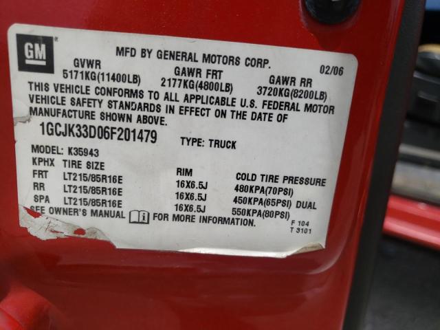 Photo 10 from auction – 2006 CHEVROLET SILVERADO with VIN 1GCJK33D06F201479