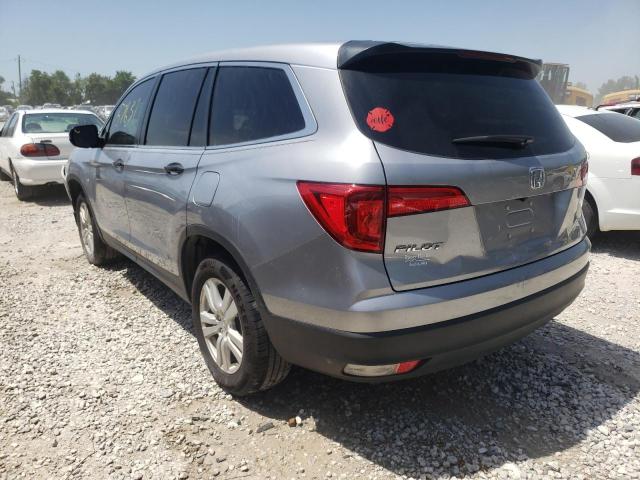 Photo 3 from auction – 2017 HONDA PILOT LX with VIN 5FNYF5H17HB047065