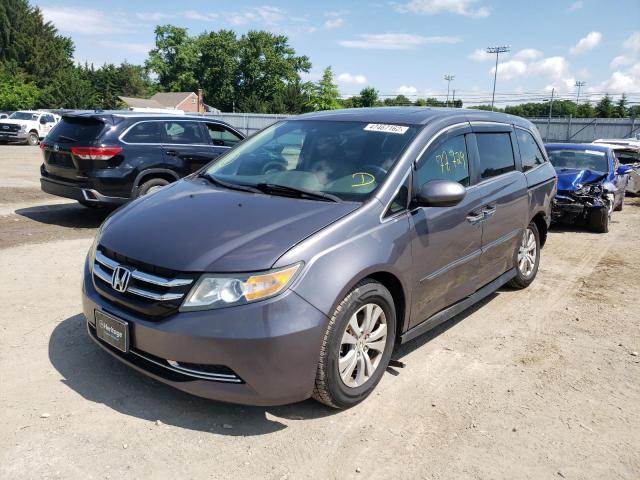 Photo 2 from auction – 2015 HONDA ODYSSEY EX with VIN 5FNRL5H65FB132041