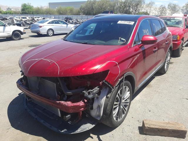 Photo 2 from auction – 2017 LINCOLN MKX RESERV with VIN 2LMPJ6LR9HBL14104