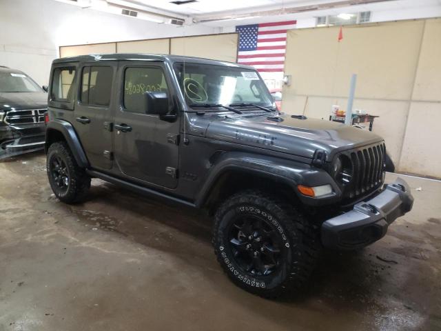 JEEP WRANGLER U 2021 with VIN 1C4HJXDN3MW708485 - Photo from auction