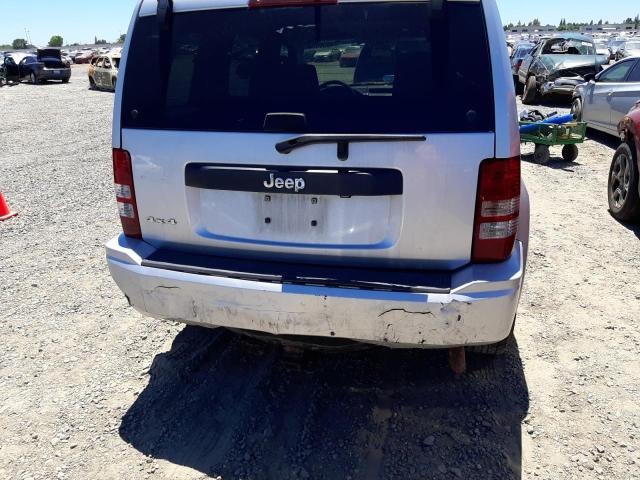 Photo 9 from auction – 2009 JEEP LIBERTY SP with VIN 1J8GN28K59W535071