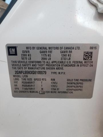Photo 10 from auction – 2016 CHEVROLET EQUINOX LS with VIN 2GNFLEEKXG6105579