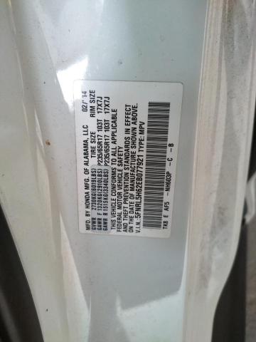 Photo 10 from auction – 2014 HONDA ODYSSEY EX with VIN 5FNRL5H62EB077921