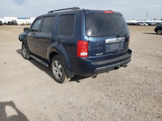 Photo 3 from auction – 2010 HONDA PILOT EXL with VIN 5FNYF3H59AB022858