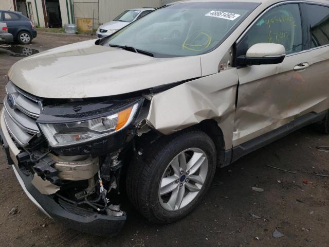 Photo 9 from auction – 2017 FORD EDGE SEL with VIN 2FMPK4J87HBB27533