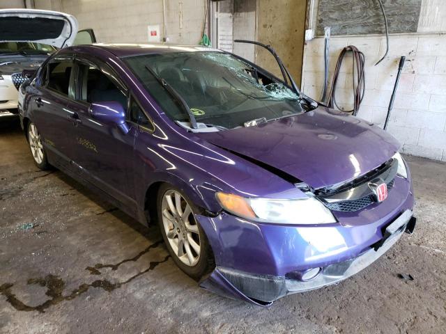 HONDA CIVIC SI 2008 with VIN 2HGFA55558H709976 - Photo from auction