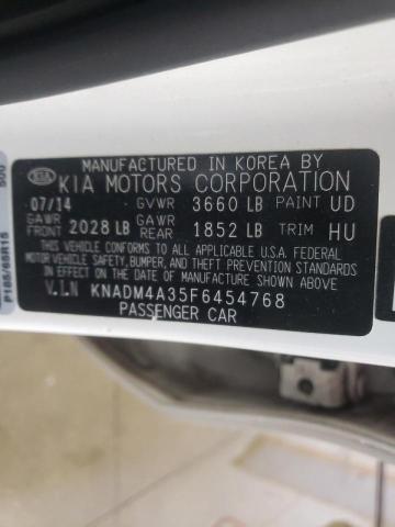Photo 10 from auction – 2015 KIA RIO LX with VIN KNADM4A35F6454768