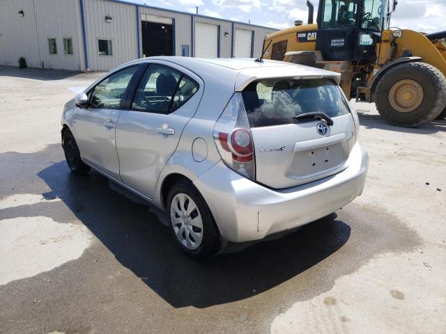 Photo 3 from auction – 2012 TOYOTA PRIUS C with VIN JTDKDTB38C1025491