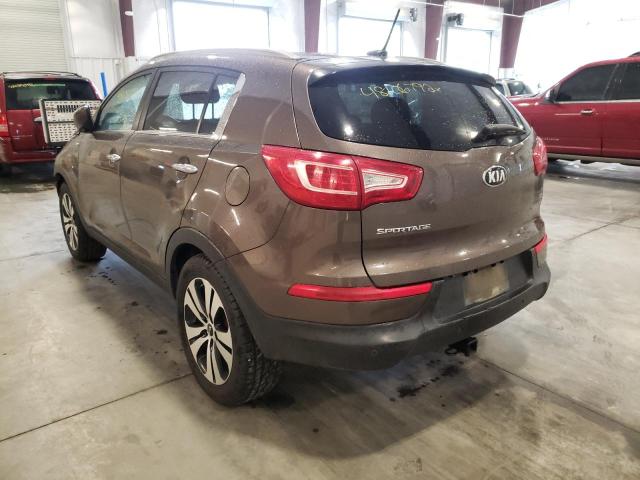 Photo 3 from auction – 2013 KIA SPORTAGE E with VIN KNDPCCA26D7531627