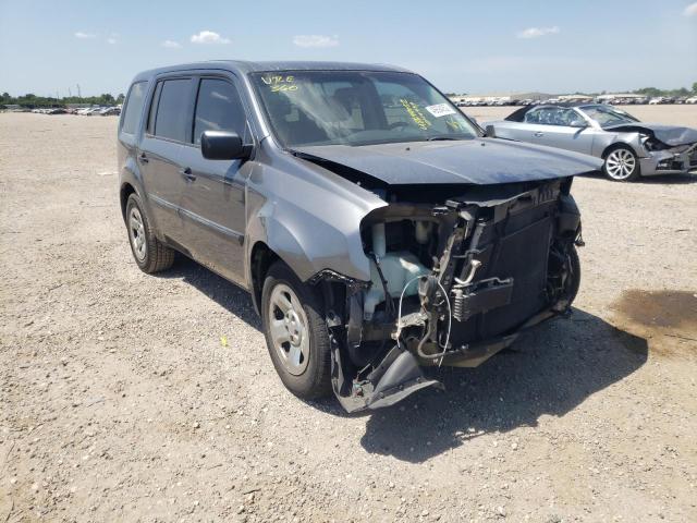 HONDA PILOT LX 2011 with VIN 5FNYF3H29BB044737 - Photo from auction