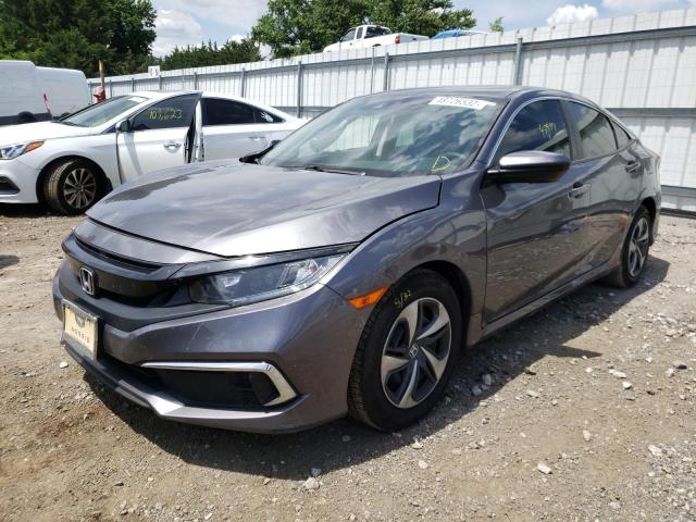 Photo 2 from auction – 2019 HONDA CIVIC LX with VIN 2HGFC2F62KH586337