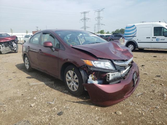 Photo 1 from auction – 2012 HONDA CIVIC LX with VIN 19XFB2F59CE029608
