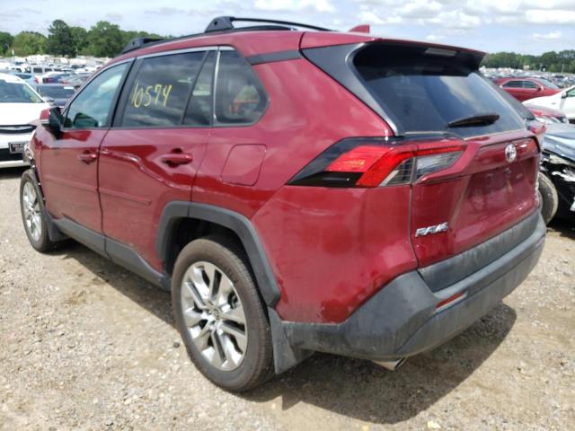 Photo 3 from auction – 2021 TOYOTA RAV4 XLE P with VIN 2T3C1RFV7MW158001