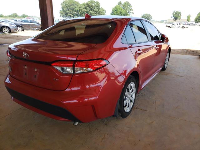 Photo 4 from auction – 2021 TOYOTA COROLLA LE with VIN JTDEPMAE8MJ127517