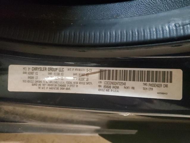 Photo 10 from auction – 2013 DODGE AVENGER SE with VIN 1C3CDZAB3DN722548