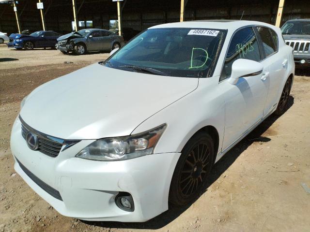 Photo 2 from auction – 2013 LEXUS CT 200 with VIN JTHKD5BH1D2138961