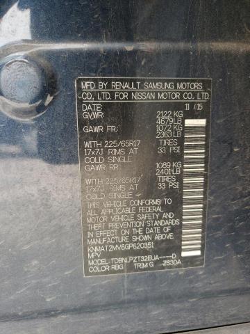 Photo 10 from auction – 2016 NISSAN ROGUE S with VIN KNMAT2MV6GP620351