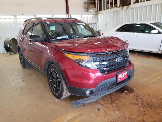 FORD EXPLORER S 2014 with VIN 1FM5K8GT2EGA27418 - Photo from auction