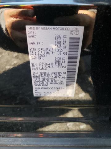 Photo 10 from auction – 2013 NISSAN PATHFINDER with VIN 5N1AR2MM0DC650854