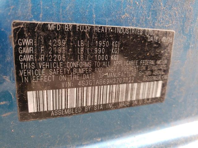 Photo 10 from auction – 2017 SUBARU IMPREZA PR with VIN 4S3GTAB69H3707122