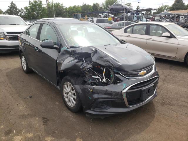 CHEVROLET SONIC LT 2017 with VIN 1G1JD5SH8H4144238 - Photo from auction