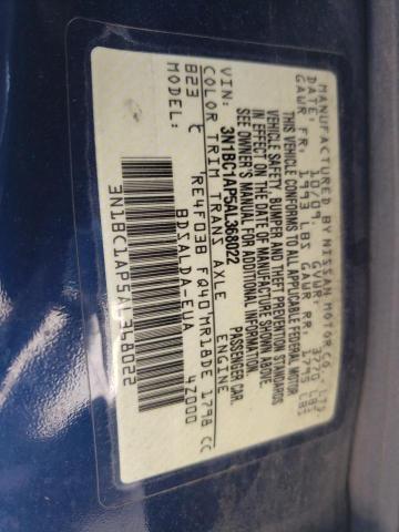 Photo 10 from auction – 2010 NISSAN VERSA S with VIN 3N1BC1AP5AL368022