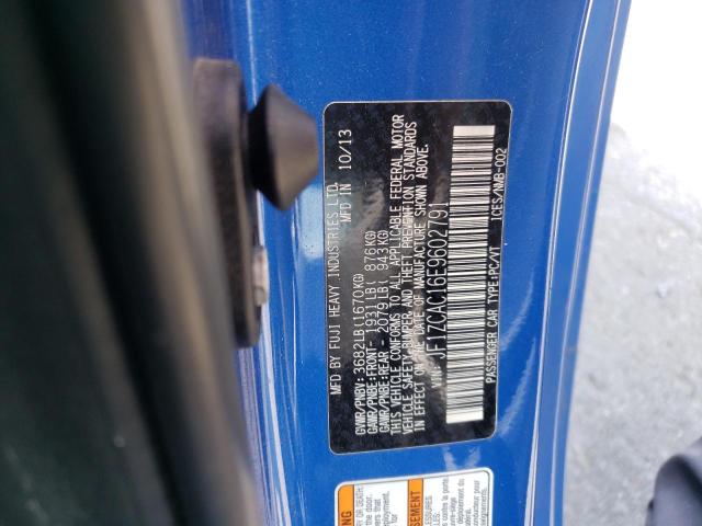 Photo 10 from auction – 2014 SUBARU BRZ 2.0 LI with VIN JF1ZCAC16E9602791