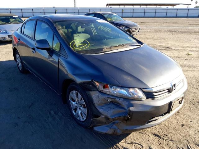 HONDA CIVIC LX 2012 with VIN 19XFB2F56CE377608 - Photo from auction