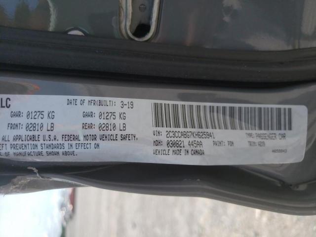 Photo 10 from auction – 2019 CHRYSLER 300 S with VIN 2C3CCABG7KH625941