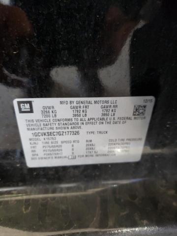 Photo 10 from auction – 2016 CHEVROLET SILVERADO with VIN 1GCVKSEC7GZ177326