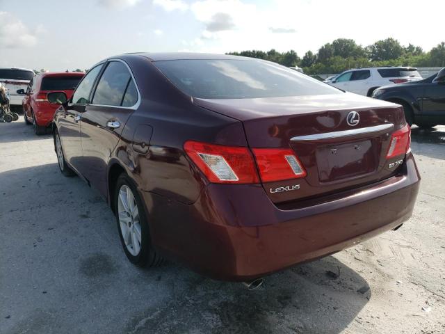 Photo 3 from auction – 2008 LEXUS ES 350 with VIN JTHBJ46G982245590