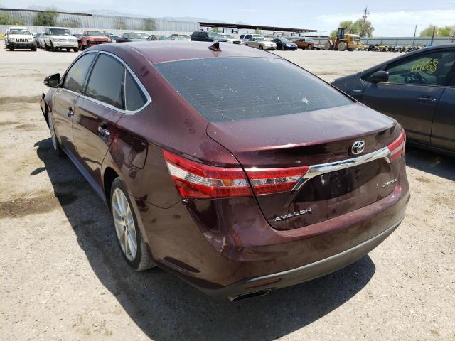 Photo 3 from auction – 2014 TOYOTA AVALON BAS with VIN 4T1BK1EB3EU124276