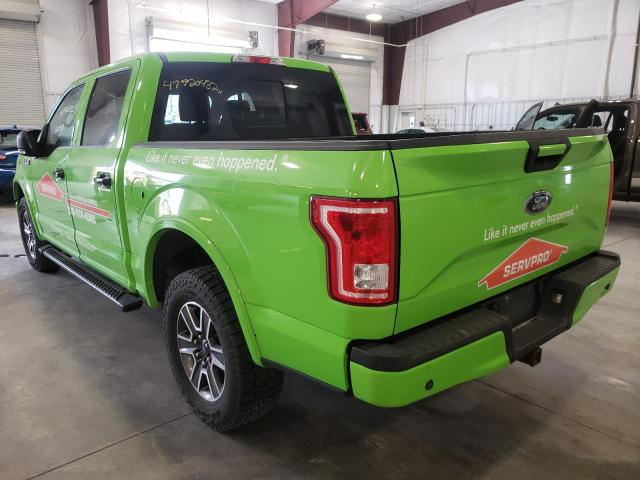 Photo 3 from auction – 2017 FORD F150 SUPER with VIN 1FTEW1EG5HFB39971