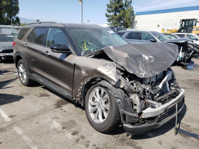 FORD EXPLORER L 2021 with VIN 1FMSK8FH1MGB51694 - Photo from auction