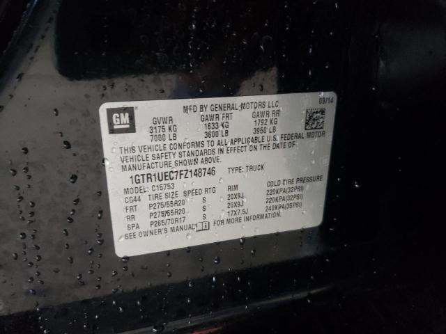 Photo 10 from auction – 2015 GMC SIERRA C15 with VIN 1GTR1UEC7FZ148746
