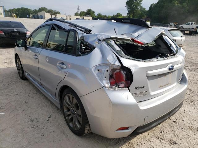 Photo 3 from auction – 2016 SUBARU IMPREZA SP with VIN JF1GPAP67G8308617