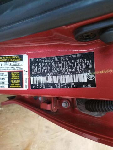 Photo 10 from auction – 2012 TOYOTA CAMRY with VIN 4T1BF1FKXCU588178