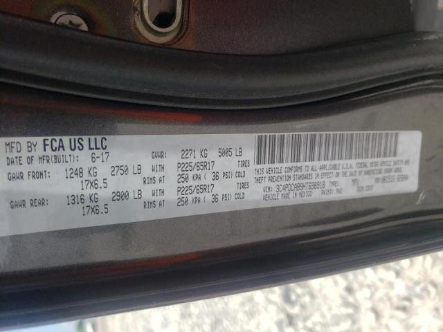 Photo 10 from auction – 2017 DODGE JOURNEY SE with VIN 3C4PDCAB9HT698918
