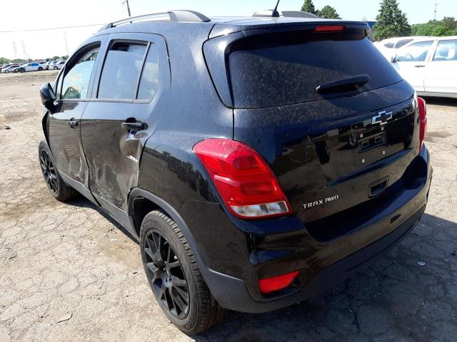 Photo 3 from auction – 2021 CHEVROLET TRAX 1LT with VIN KL7CJPSB3MB318428