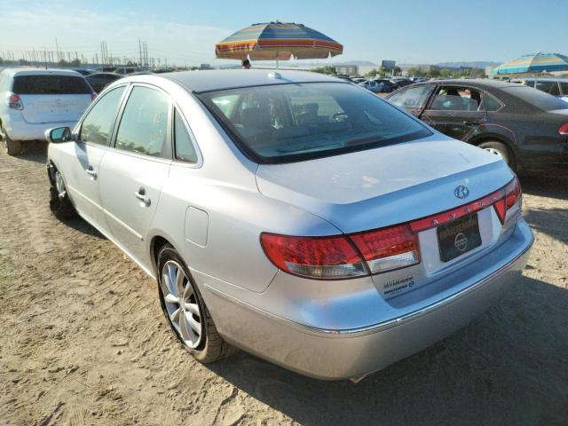 Photo 3 from auction – 2008 HYUNDAI AZERA SE with VIN KMHFC46F58A289074