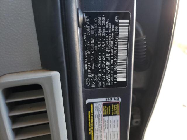 Photo 10 from auction – 2011 HYUNDAI VERACRUZ G with VIN KM8NU4CC8BU143227