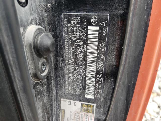 Photo 10 from auction – 2015 TOYOTA SCION TC with VIN JTKJF5C7XFJ007266